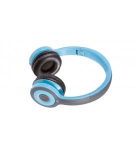 Słuchawki nauszne z Bluetooth i NFC Jello - niebieskie