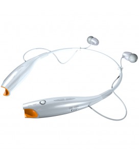 Słuchawki douszne z Bluetooth i mikrofonem Diamond - białe