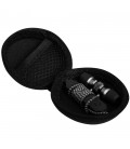 Douszne słuchawki Bluetooth METALPRO SM01 - czarne