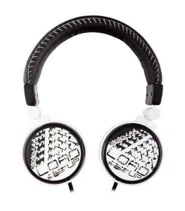 Słuchawki nauszne 3D Art 20 - białe
