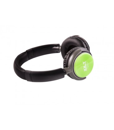 Słuchawki nauszne z MP3 Dynamic 21 - zielone